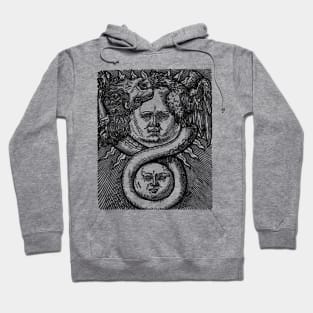 Azoth - Basil Valentine Alchemy Sun and Moon Hoodie